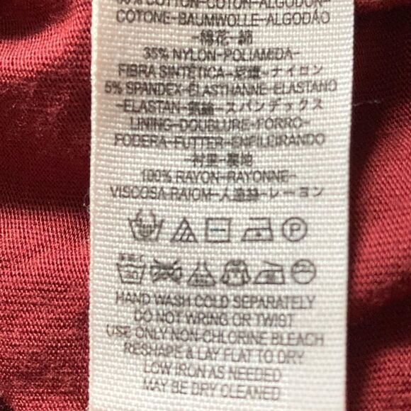 Free People Red lace dress Small - Picture 7 of 7